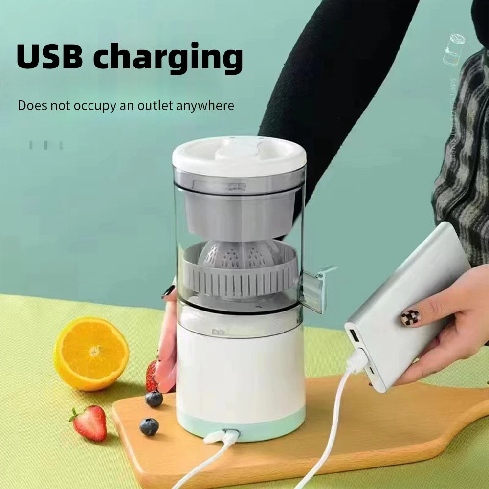 Portable Electric Juicer Wireless Orange Juicer