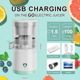 Portable Electric Juicer Wireless Orange Juicer