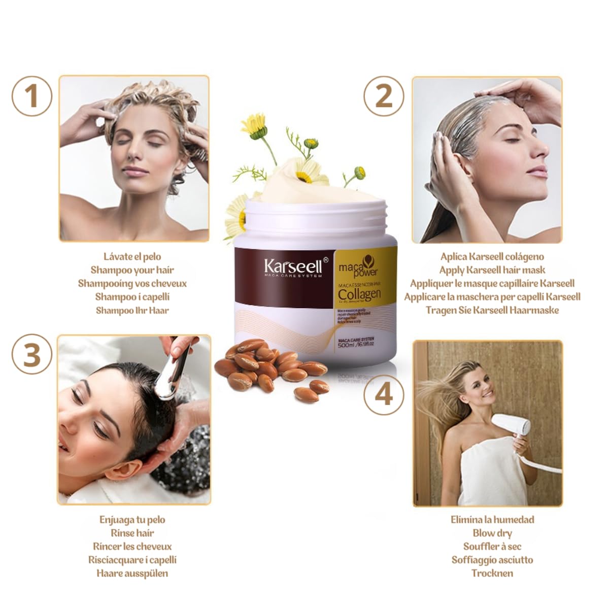 Deep Repair Hair Mask Intensive Moisturization