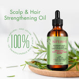 Rosemary Oil for Hair, 60ml - 100% Pure Rosemary Oil to Accelerate Hair Growth for Scalp and Hair - Suitable for Aromatherapy, Massage, and Aroma Diffusion