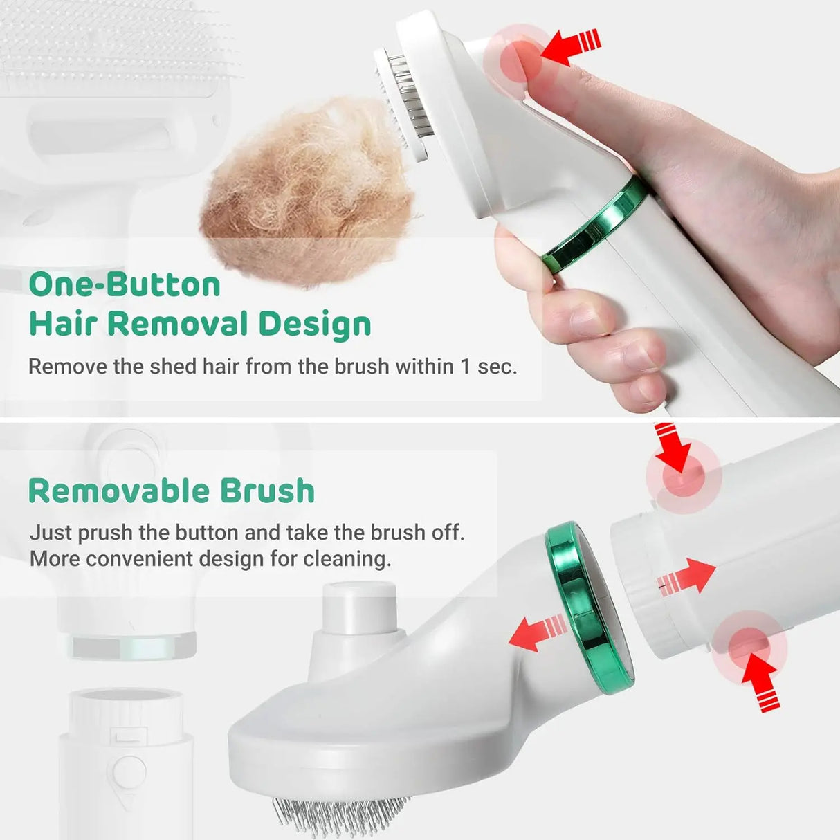 Pet Drying Brush Furry Fresh