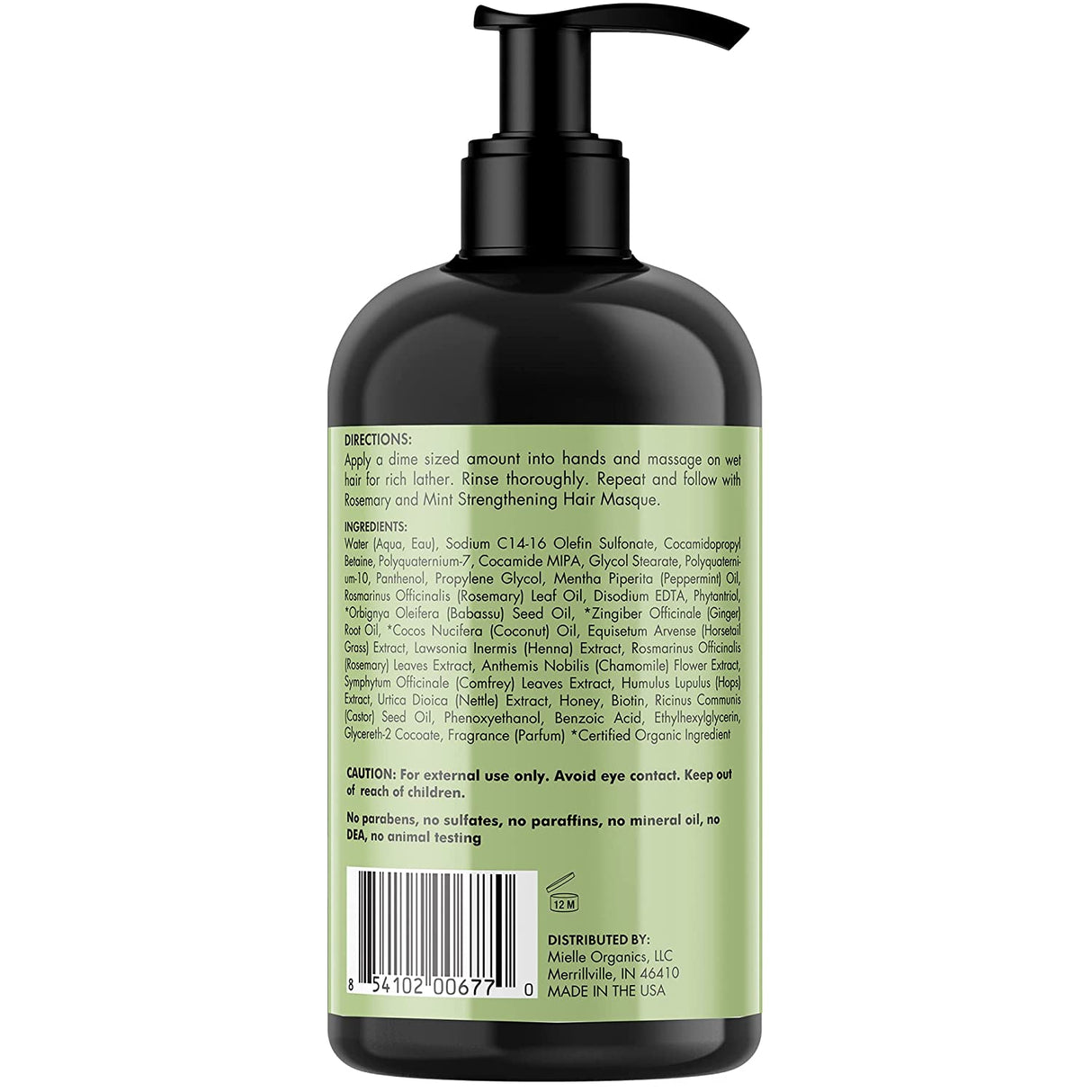 Mielle Rosemary Mint Stärkendes Shampoo